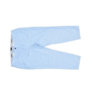 NEW Talbots Women's Light Blue Relaxed Chino Pants Plus Size 18W NWT Cotton